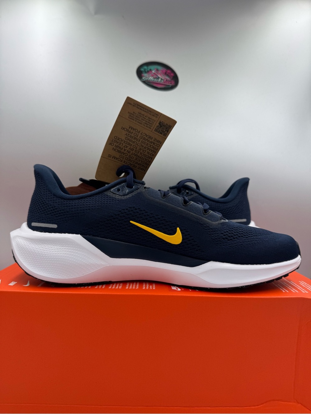 Nike Air Zoom Pegasus 41 TB College Navy Armarillo BRAND NEW Size 10 Women - Picture 5 of 8